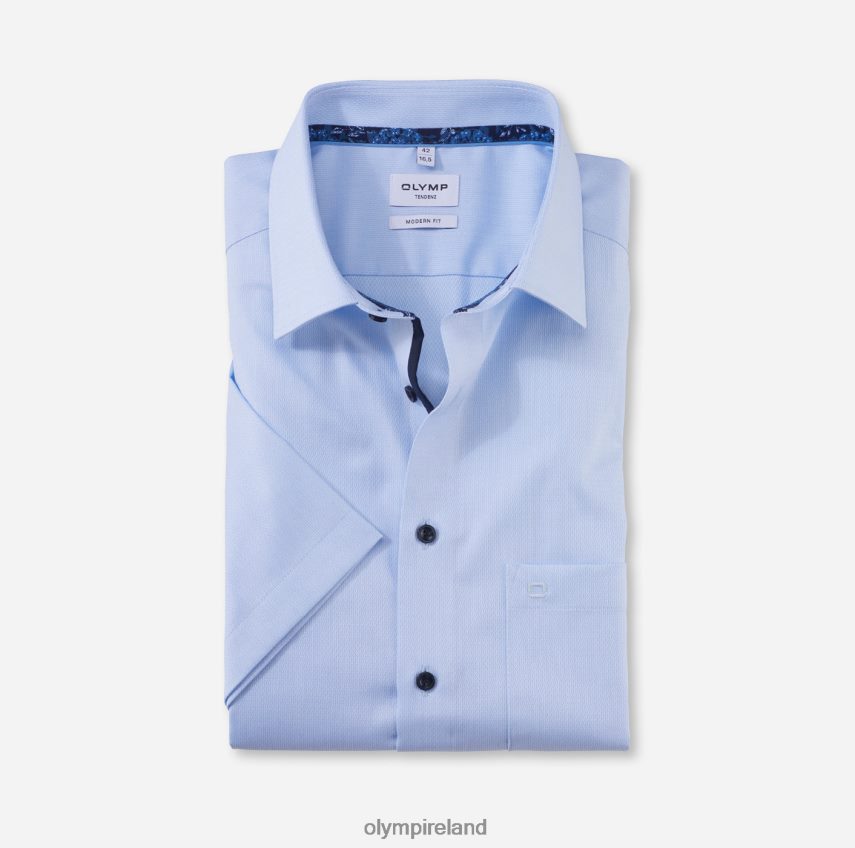 Clothing OLYMP Tendenz Modern Fit, Business Shirt, New Kent, Bleu 24L8461719