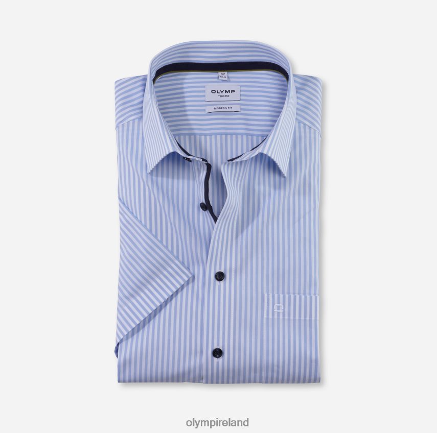 Clothing OLYMP Tendenz Modern Fit, Business Shirt, New Kent, Bleu 24L8461724