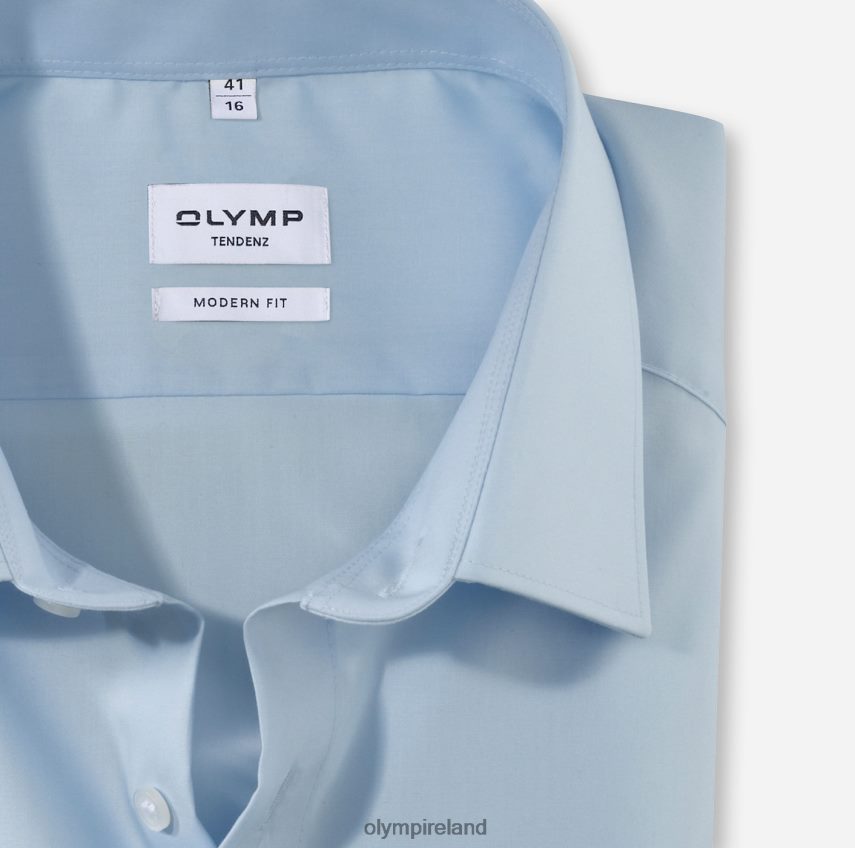 Clothing OLYMP Tendenz Modern Fit, Business Shirt, New Kent, Bleu 24L8461744