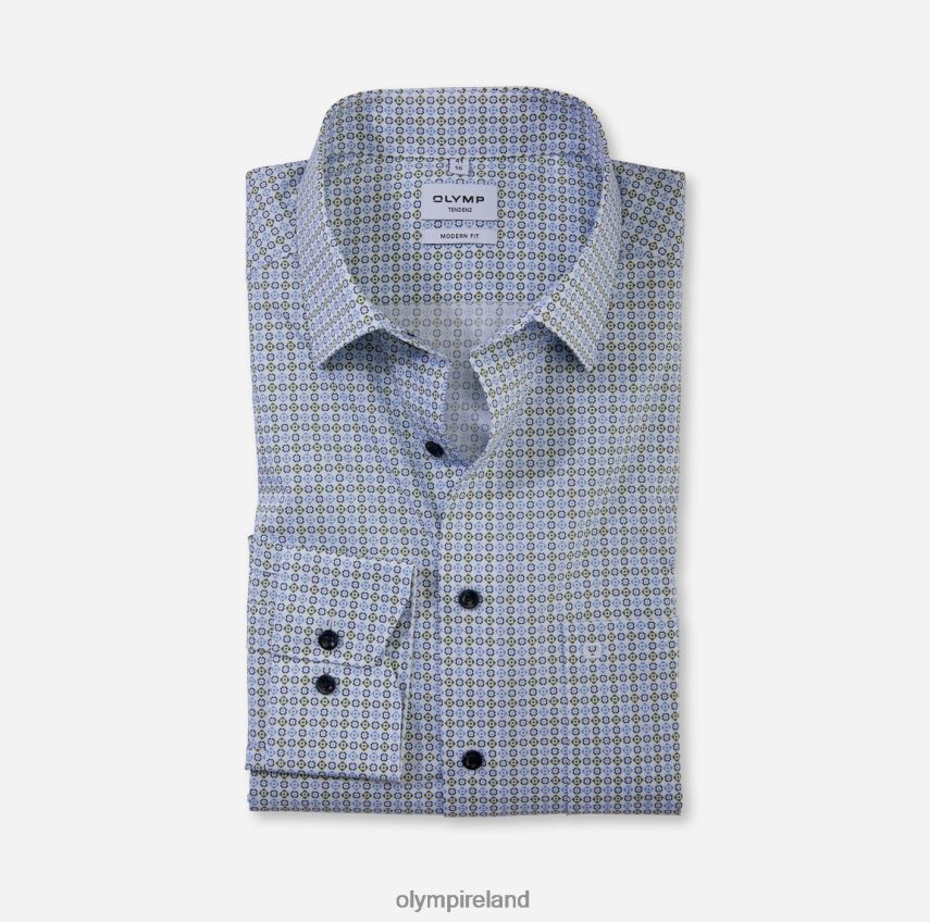 Clothing OLYMP Tendenz Modern Fit, Business Shirt, New Kent, Lime Green 24L8461736