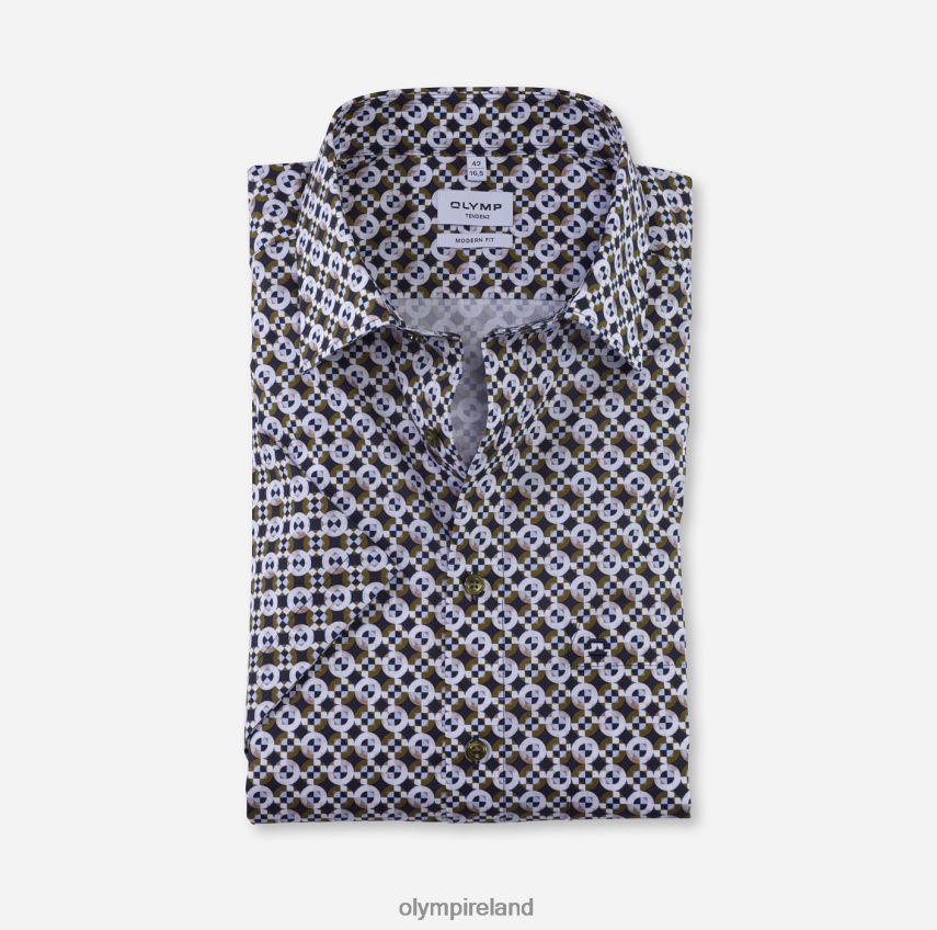 Clothing OLYMP Tendenz Modern Fit, Business Shirt, New Kent, Lime Green 24L8461742