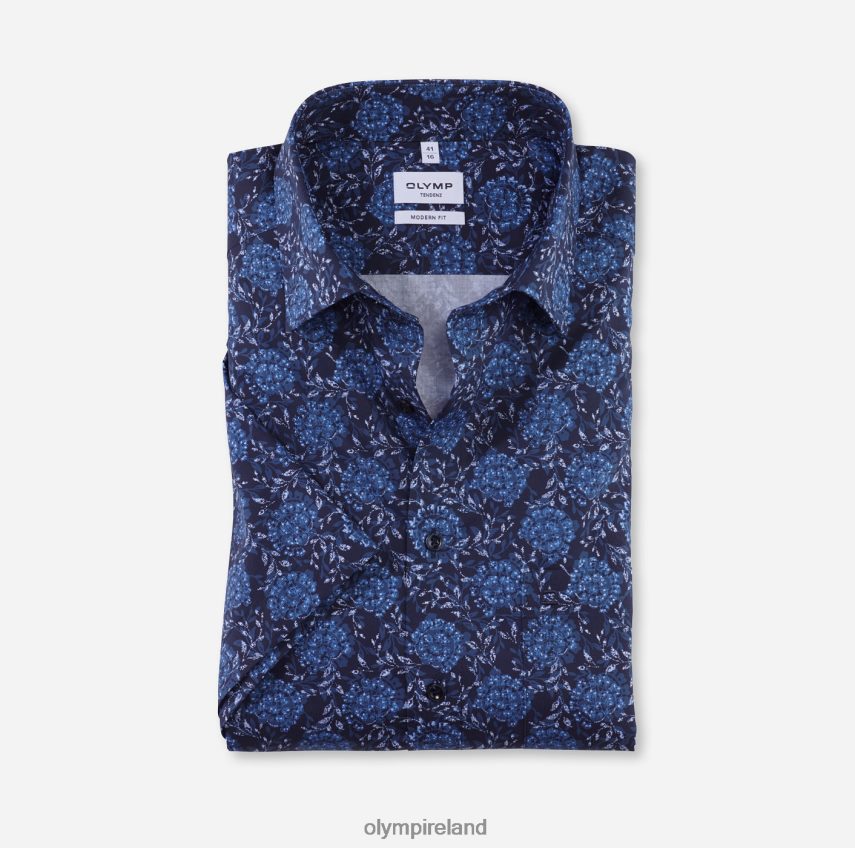 Clothing OLYMP Tendenz Modern Fit, Business Shirt, New Kent, Marine 24L8461717